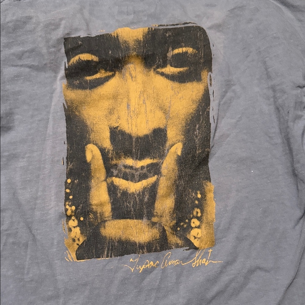 2PAC Gray Long Sleeve Shirt - Picture 6 of 8